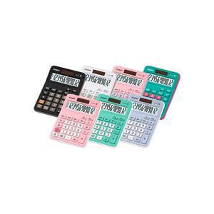 카시오 계산기 MX-12B-PK 핑크 12자리팬시 전자 일반 사무 회사 가정용 문구 휴대용 다용도