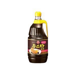 오뚜기 우스타소스 2.1Kg X 6개 대용량 스테이크용소스 바베큐 양념 고기 업소용 식당용 육류 간편
