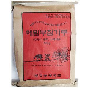 평창봉평메밀 가루 900gX10 모밀 전분 음식용 부침 국수용