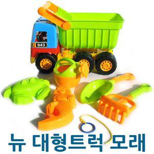 sg뉴 대형트럭 모래놀이 랜덤 찍기틀 야외놀이장난감 바다 모래 모형 물장난감 물완구 찍기