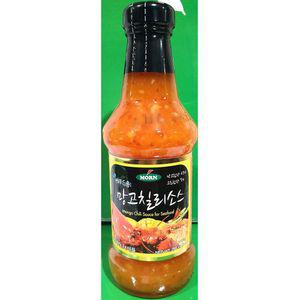 망고칠리소스(몬 씨푸드 295g)X12 과일 칠리 요리용 조리용 샐러드 야채