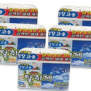 해피룸 냉장고탈취제 150g(스카이향)x(5개) 김치냄새 냄새제거탈취제