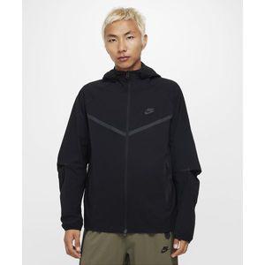 [매장정품] 나이키 NIKE 테크 우븐 바람막이 윈드러너 풀집 자켓 M - 블랙 / HM7152-010