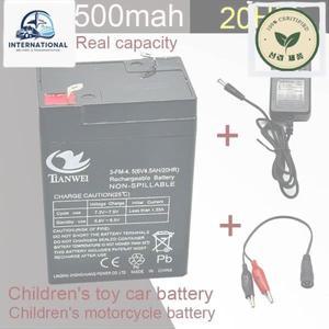 충전기 포함 납산 배터리, 어린이 자동차, 장난감 오토바이, 유모차 6V 4500 MAh