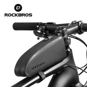 ROCKBROS 락브로스 파니블랙 싸이클링 탑튜브백자전거짐받이 수납가방 용가방 공간 수납 방수 핸들 핸들용
