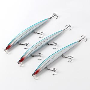 강력한 자극 액션 플로팅 미노우 루어 18cm/입체눈/트레블훅/바다루어/농어미끼/3p세트