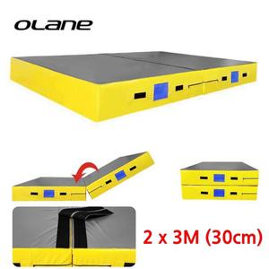 오레인 국산 안전 충격흡수 접이식 높이뛰기 매트 2x3M 30cm 유치원 놀이방