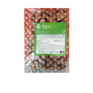 [기타]식자재 식재료 도매 유통 청정원 떡갈비 1Kg x10개 (WFHSEQL)
