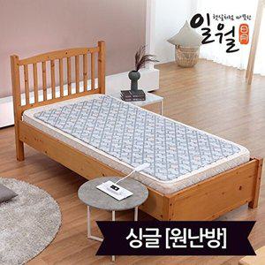 [일월]일월 워셔블 체크그레이 전기매트 싱글(90x180)_디지털(원난방)