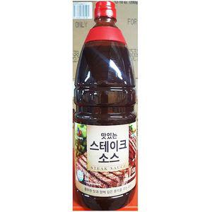 이츠웰 스테이크 소스 FO 2K 양념 액상 고기 요리 조리용 맛있는 조미료