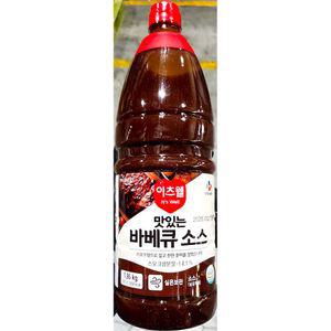 이츠웰 바베큐 소스 PET 1.95Kg요리 양념 고기 음식 요리용 조리용