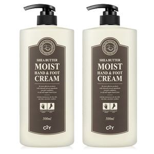 쉐어버터 모이스처 대용량 핸드크림 500ml 2개(총 1000ml) 풋크림 핸드로션