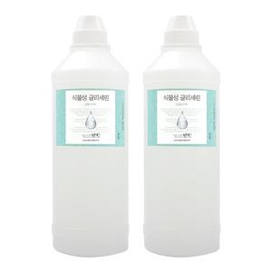 맑을담 식물성 글리세린 1kg 2개