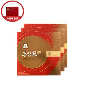 정관장 홍삼원 골드 50mlx30포 3개 쇼핑백포함