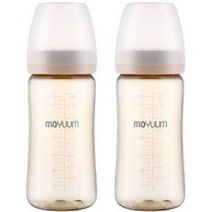 모윰 PPSU노꼭지올인원젖병 베이지 270ml 2개