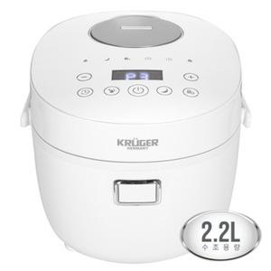 크루거 가열식가습기 KRH-HT9503W 2.2L 밥통 가습기 간편세척 아기 따뜻한 밥솥형
