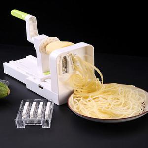 스파이럴라이저 5MM 감자채 [2 천사감자기 감자 채썰기 회오리감자칼 당근채 돌돌이 용강