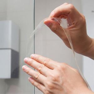 출입문 창문 틈새막이 3M 투명 방풍 테이프 25mm 8M 방화문 유리문 욕실