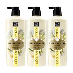 미쟝센 플로럴 부띠끄 퍼퓸 샴푸 프리지아앤머스크 650ml, 3개