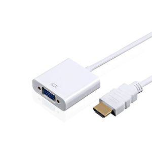 HDMI to VGA RGB 젠더 모니터 케이블 컨버터 변환기