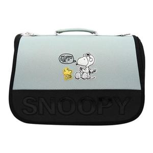 강아지 블루 이동 심플 스누피 캐리어 S 돔 가방