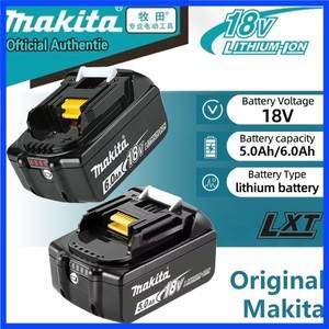 새로 업그레이드된  Makita 18v 6.0Ah 배터리 BL1850B LXT400 도구 드릴용