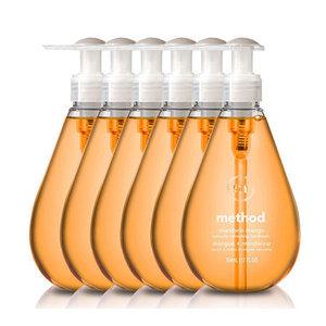 메소드 만다린망고 고보습 핸드워시 354ml x 6개