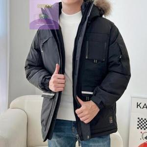 4024 남자라쿤퍼후드패딩점퍼 UND 342E