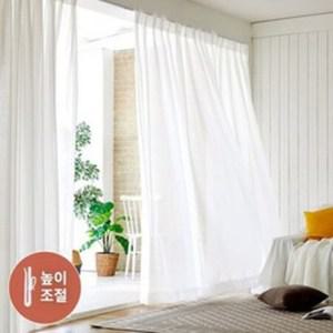 [모던하우스] ON 높이조절 하늘하늘 쉬폰커튼 210x235 1P (핀포함)