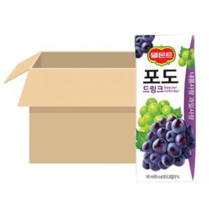 델몬트 포도 드링크 190ml 48팩_YR