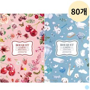 부케가르니 블랙체리 + 클린솝 종이 탈취제 20g 방향제 걸이형 대량 80P