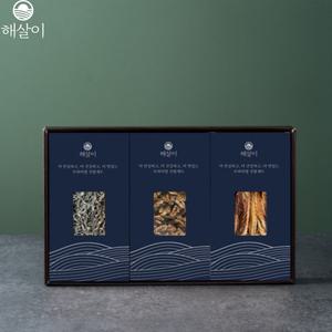 해살이 건어물 3종 명절 선물세트 멸치 황태 호두세트