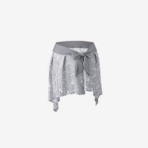 메세나 지오메트릭 여성용 플레어타이 스커트 레깅스 필라테스 요가 비키니 커버업