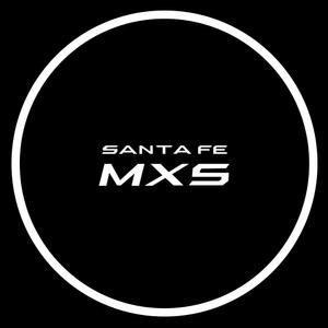 싼타페MX5 레터링 LED도어라이트 도어등 도어스팟램프 / 2개1세트