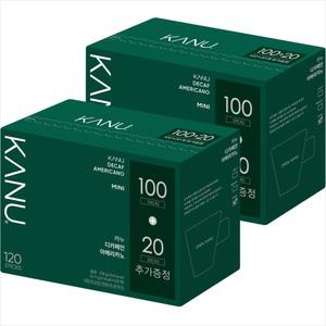 2세트구매시1000원DC:카누미니디카페인120Tx2개