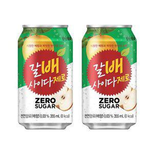 [기타][코카콜라직영] 갈배 사이다 제로 355ml 24개