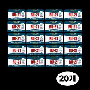 알유21 RU 21 비타민C 750mg x 6정 20개 술깨는약 편의점 음주전후 숙취해소제 (무료배송)