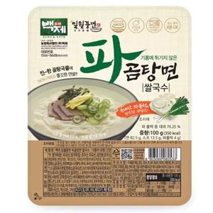 백제 파곰탕면 쌀국수 100g X 10개 X 2박스