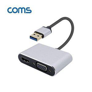 [셀러허브 1][HYIJUOXF_4B]Coms 3.0 to HDMI VGA 컨버터