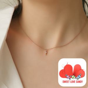 [헤스티아][+SWEET LOVE CANDY 패키지] 내마음의 보석상자 목걸이+핑크선물포장+쇼핑백
