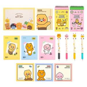 카카오프렌즈 랜덤캐릭터 문구 선물 J세트