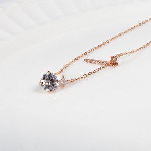 [샤밍주얼리]7부 다이아 목걸이 랩 IGI GIA 매력 넘치는 프로포즈 결혼 기념일 선물 여자 친구