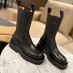 [오노마] ONM 여성 기모안감 첼시부츠 데일리 겨울부츠 롱 블랙