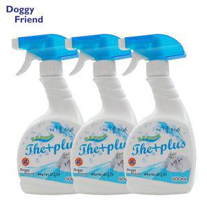 더플러스 강아지탈취제 베이비파우더 500ml x3 탈취제 소독제