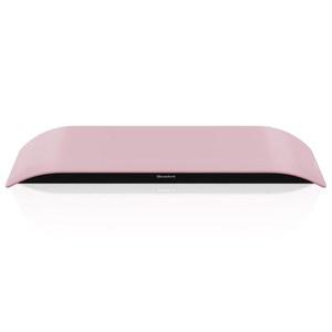 블루앤트 사운드블레이드 언더 모니터 사운드바, 강력한 120와트, 2.1채널 USB-C, PC용 블루투스 5.3 데스크톱 스피커, 스트리밍 콘텐츠, 음악 및 게임용 Mac. (핑크)