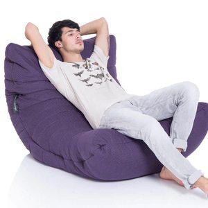 [엠비언트라운지][유럽1위 브랜드 신상품]Acoustic Sofa - Aubergine Dream 퍼플 빈백 쇼파