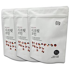 키친스토리 시크릿코인 아주 편안한 (4g x 20개입) 3개 /SH