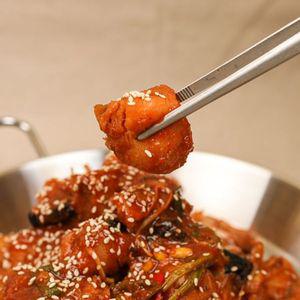 강진 산지직송 자연산 손질 아귀 500g+찜소스 1팩
