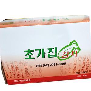 슬라이스김치 초가집 냉장 10K