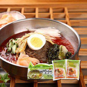 [굿커머스][HACCP인증] 열무 칡냉면 10인분(열무육수350g10 + 칡냉면2kg)